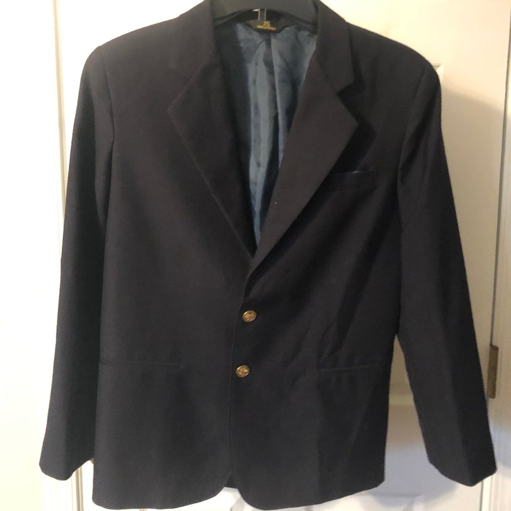 Boys Navy Blue Blazer